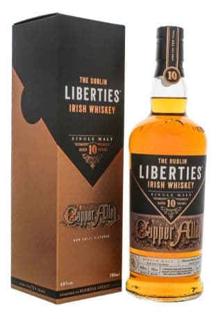 Dublin Liberties Copper Alley 10 Years Single Malt Irish Whiskey