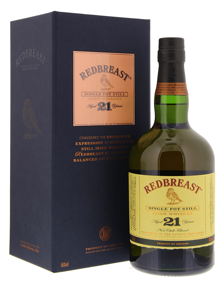 Redbreast 21 Years Single Pot Still