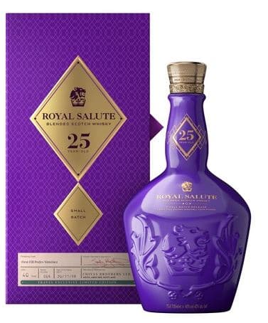 Chivas Regal Royal Salute 25 Years Small Batch Collection First Fill PX Cask Travel Exclusive Limited Edition