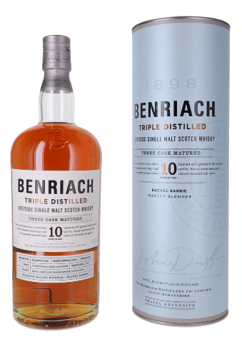 BenRiach 10 Years Triple Distilled (Travel Retail) 1L