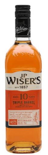 J.P. Wiser's 10 Years Triple Barrel Canadian